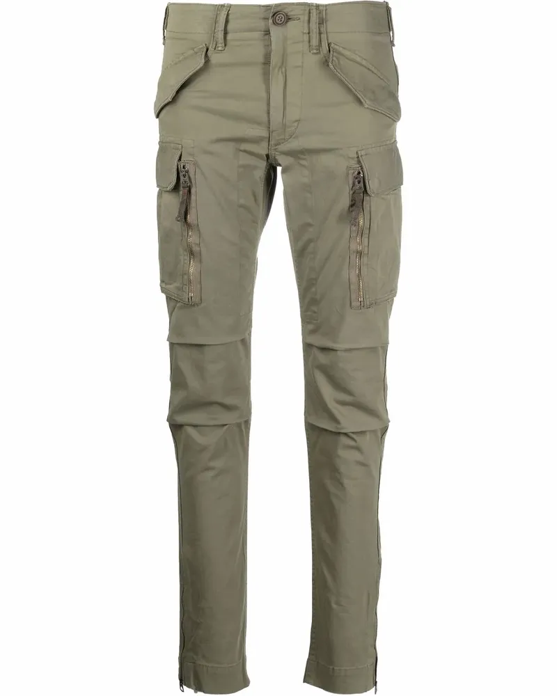 Ralph Lauren Schmale Cargohose - Grün Grün