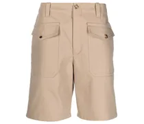 Bermudas mit Taschendetail - Nude