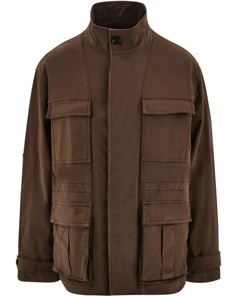 Ferragamo Saharan Jacke - Braun Braun