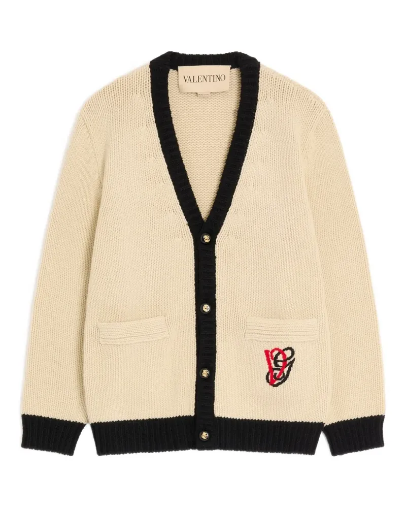 Valentino Garavani Cardigan mit Stickerei - Nude Nude