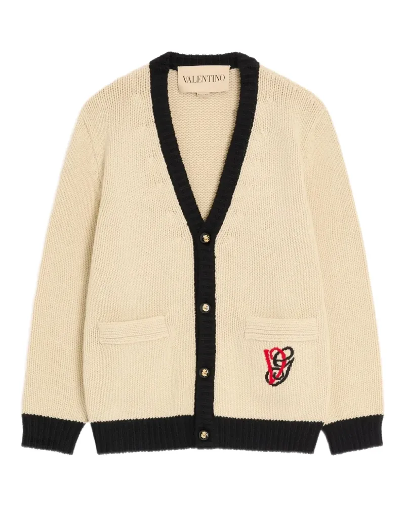 Valentino Garavani Cardigan mit Stickerei - Nude Nude