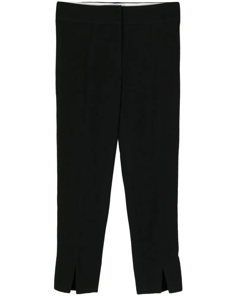 Patou Hose mit Tapered-Bein - Schwarz Schwarz