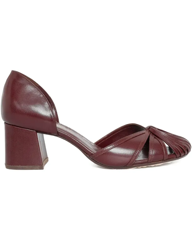 Sarah Chofakian Belle Epoque Pumps 55mm - Rot Rot