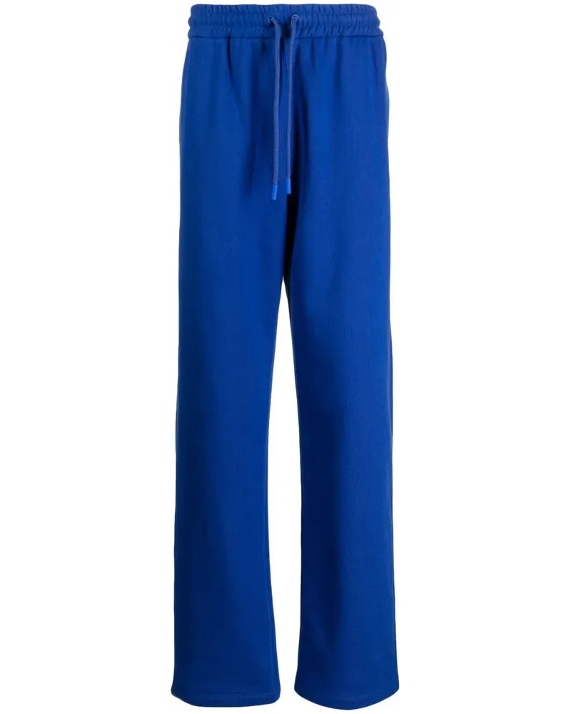 OFF-WHITE Jogginghose mit diagonalen Streifen - Blau Blau