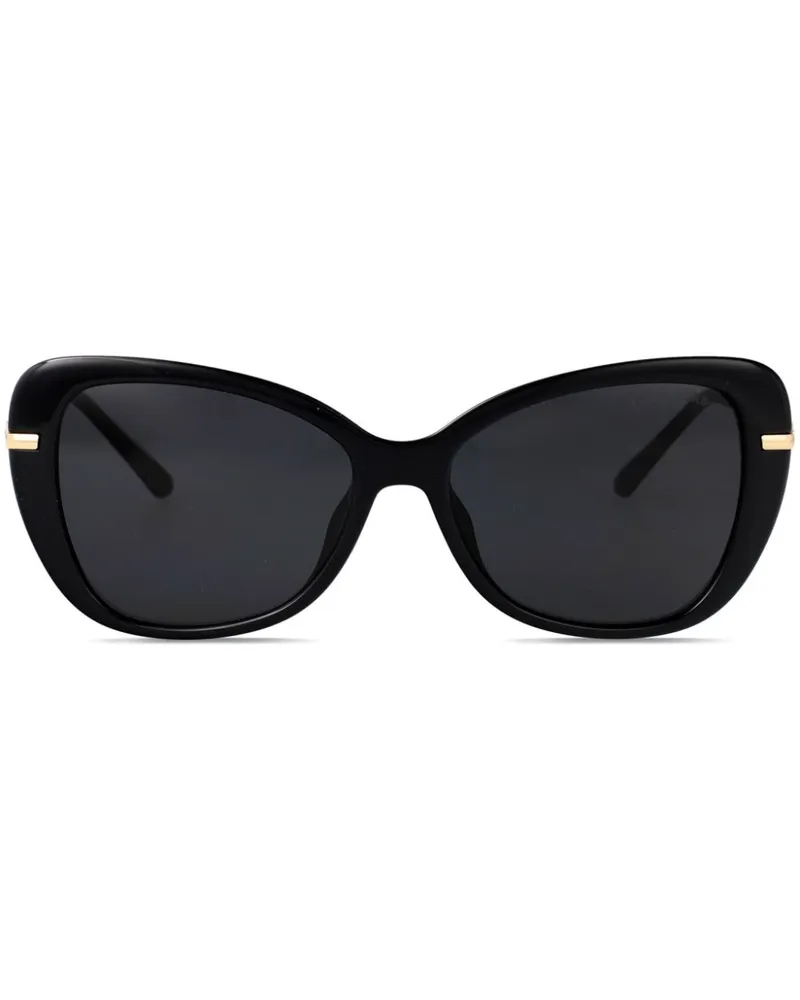 Michael Kors Sonnenbrille mit Cat-Eye-Gestell - Schwarz Schwarz