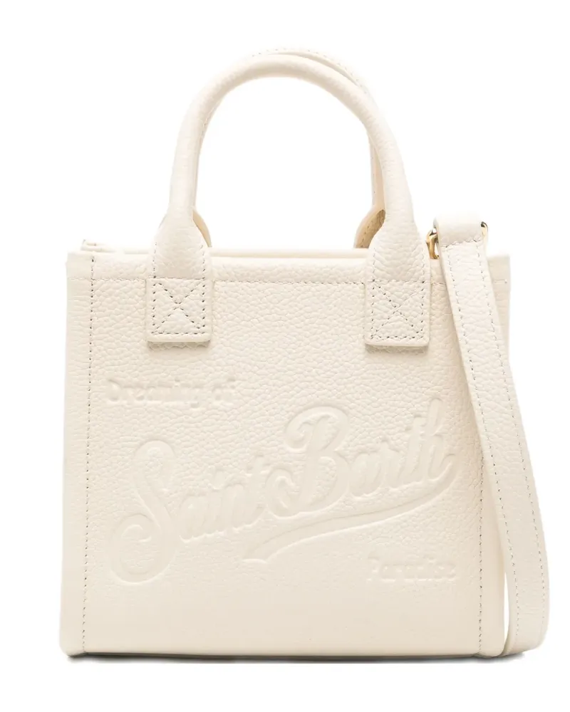 MC2 Saint Barth Mini Tasche mit Logo-Prägung - Nude Nude