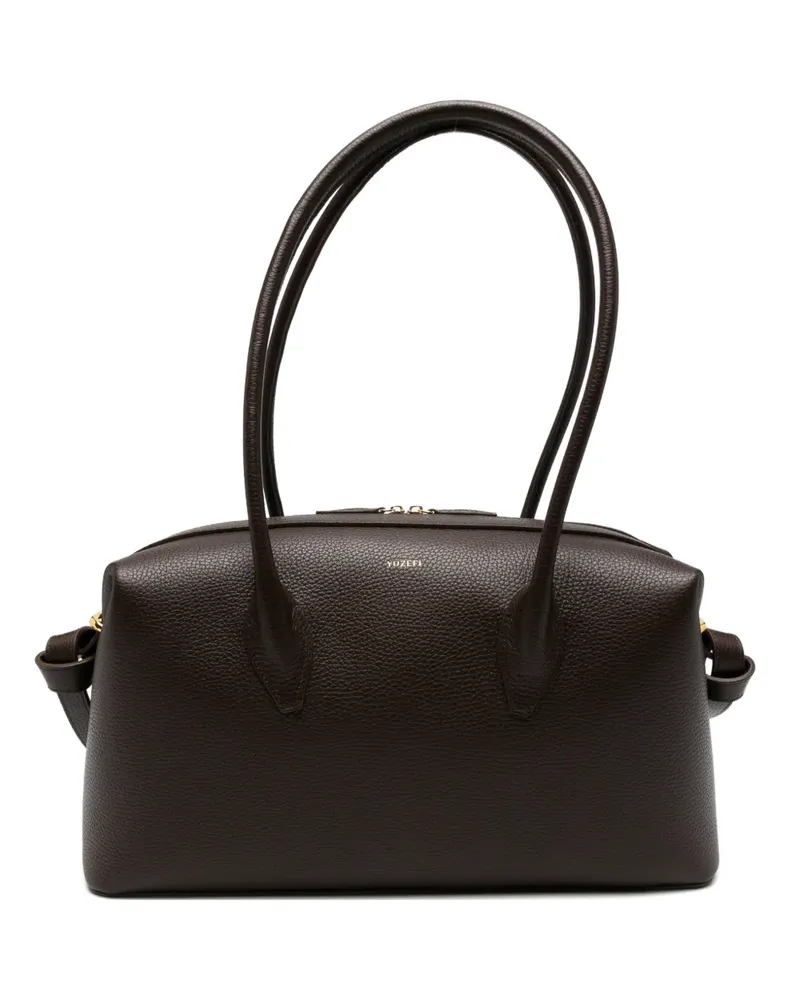 YUZEFI Brioche Duffle top-handle tote bag - Braun Braun
