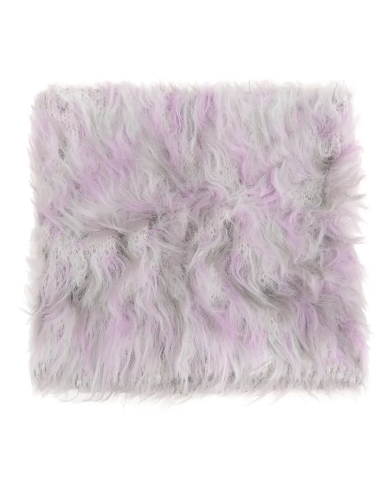 Diesel K-eren fluffy scarf - Rosa Rosa