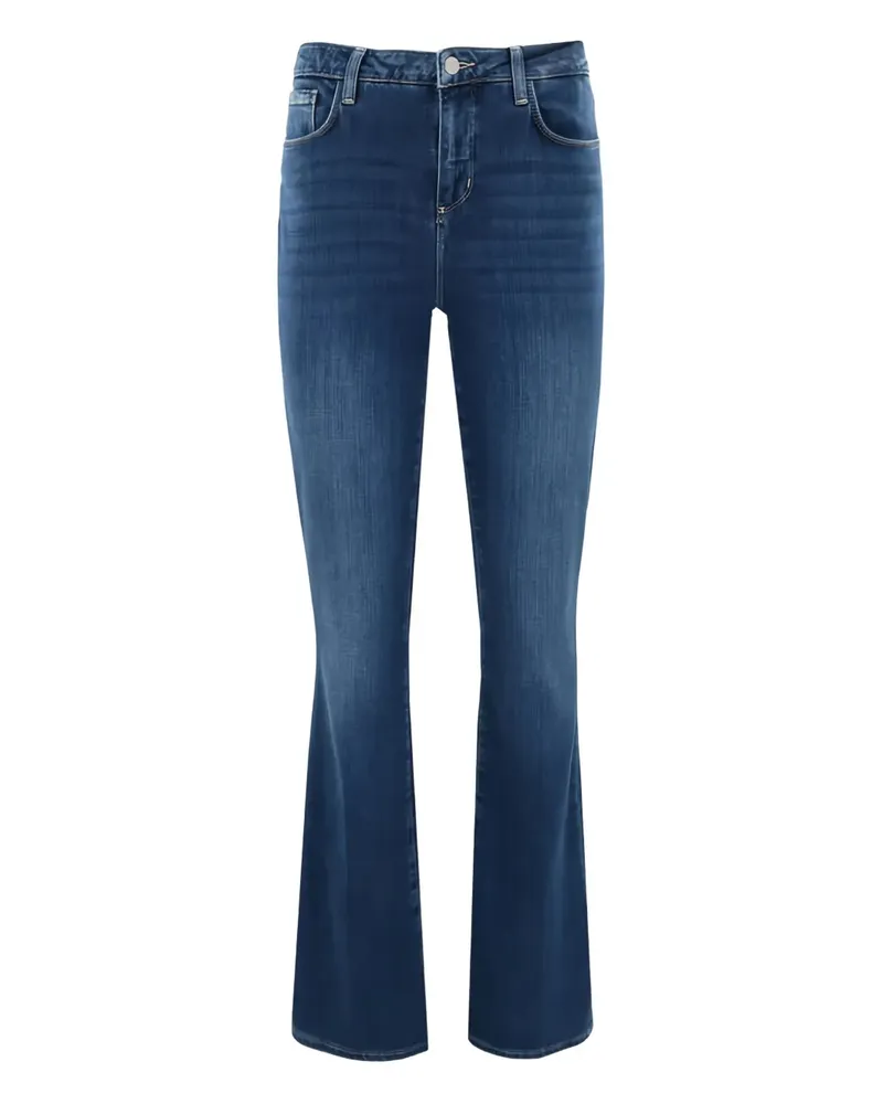 L'Agence Selma Jeans mit hohem Bund - Blau Blau