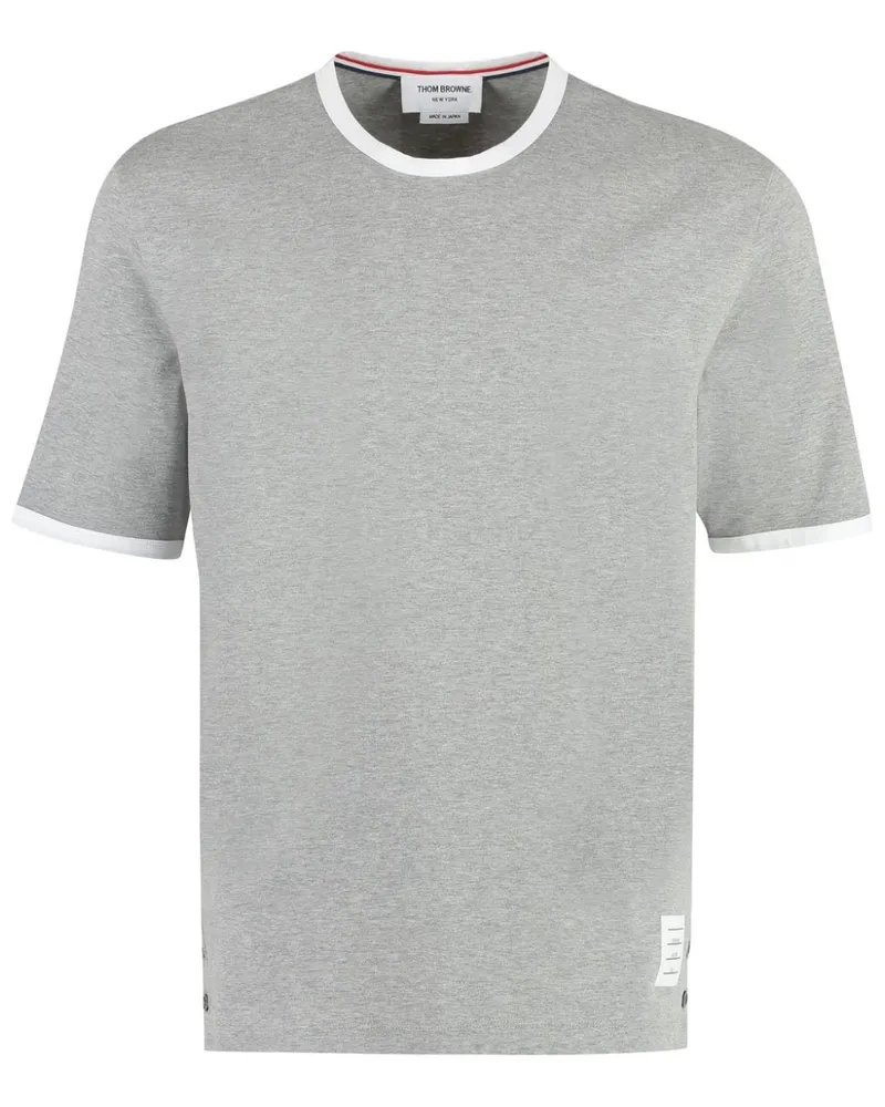 Thom Browne Jersey-Oberteil - Grau Grau