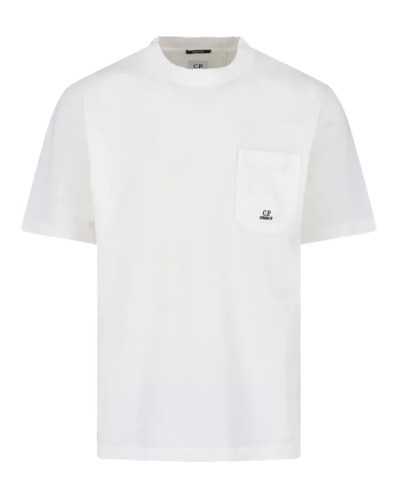 C.P. Company logo-patch T-shirt - Weiß Weiß