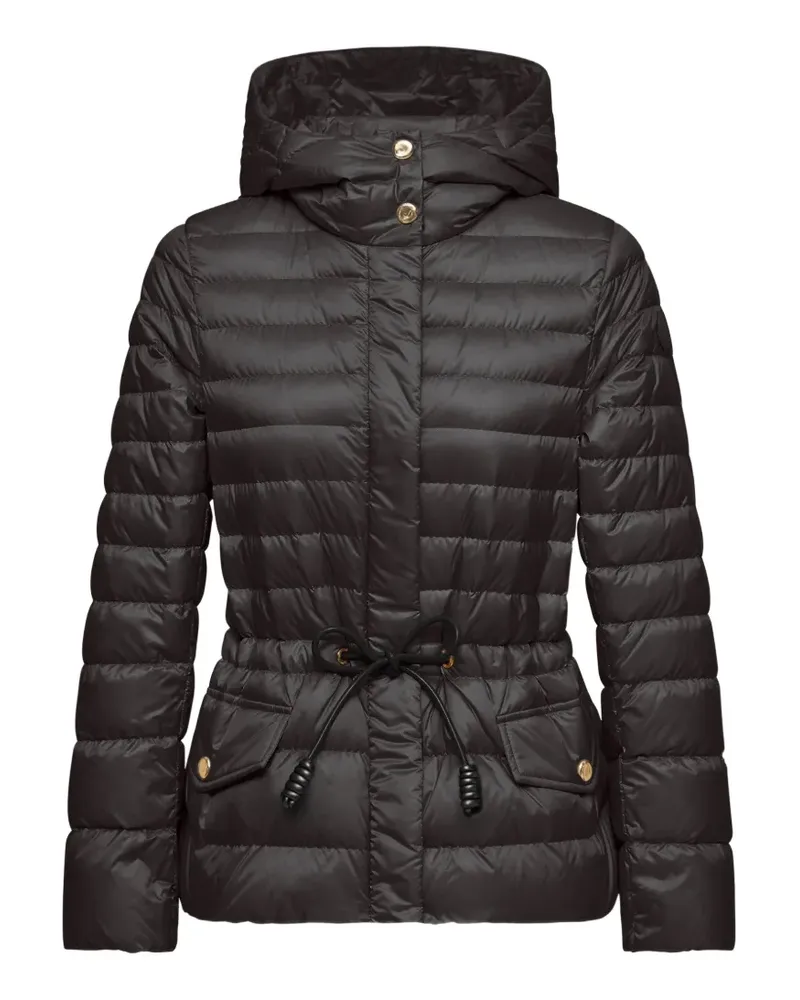 Moncler Raies hooded quilted jacket - Schwarz Schwarz