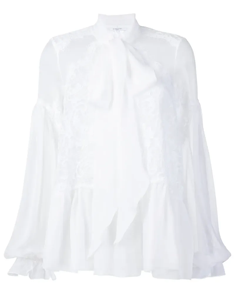 Givenchy Oberteil mit Spitze - Weiß Weiß