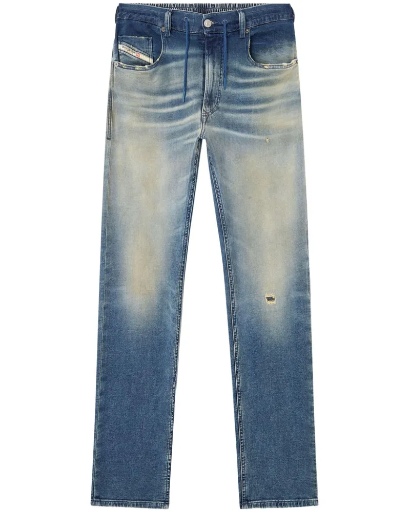 Diesel D-Krooley Tapered-Jeans - Blau Blau