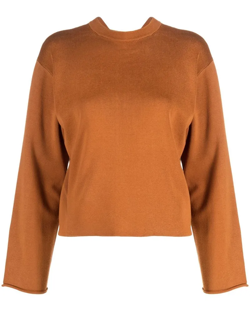 Proenza Schouler Pullover mit Knotendetail Braun