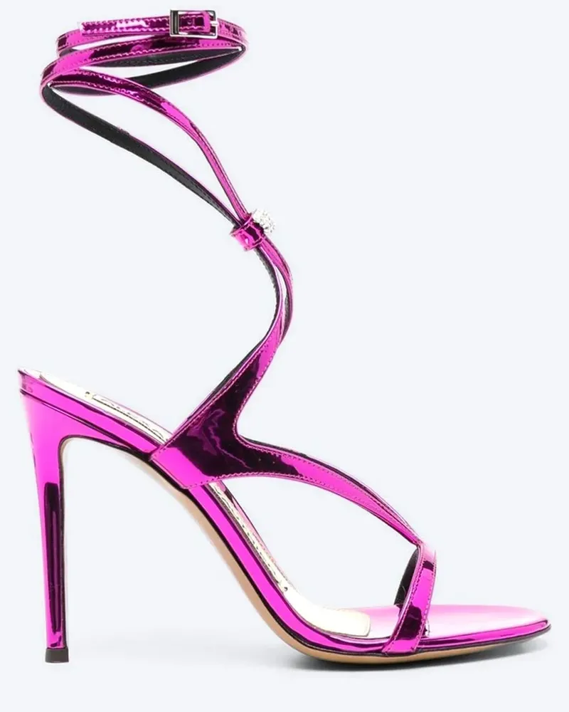 Alexandre Vauthier Smila Riemchensandalen - Rosa Rosa