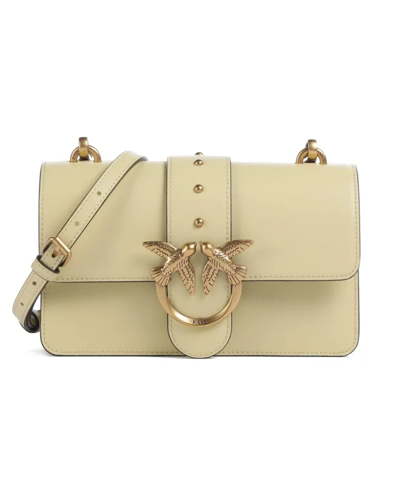 Pinko Love One birds hardware shoulder bag - Nude Nude