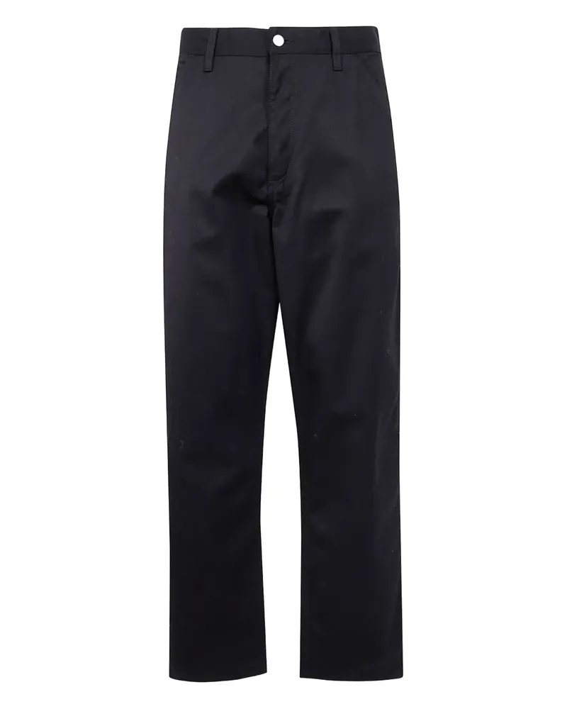 Carhartt WIP Hose mit Logo-Patch - Schwarz Schwarz