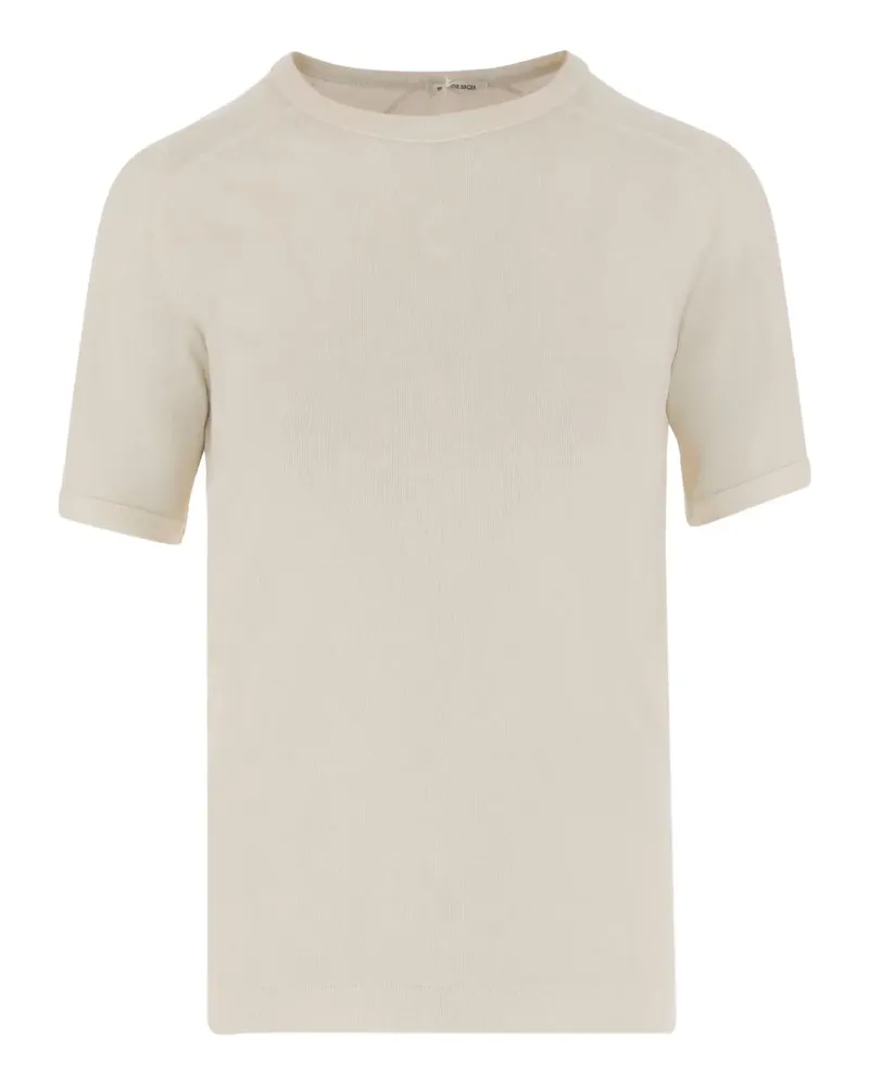 By Malene Birger Geripptes T-Shirt - Nude Nude