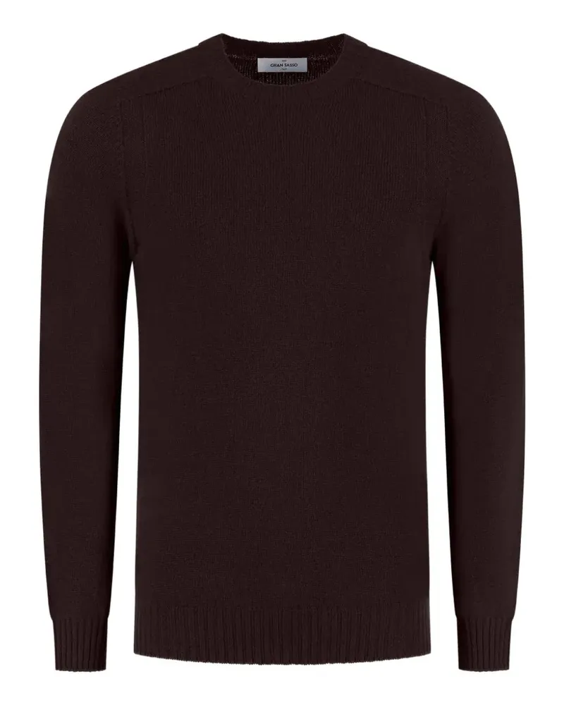 Gran Sasso Pullover mit rundem Ausschnitt - Braun Braun