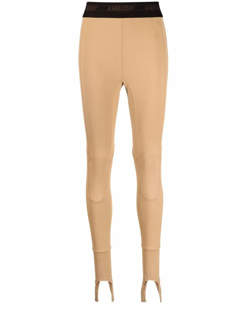 AMBUSH Leggings mit hohem Bund - Nude Nude