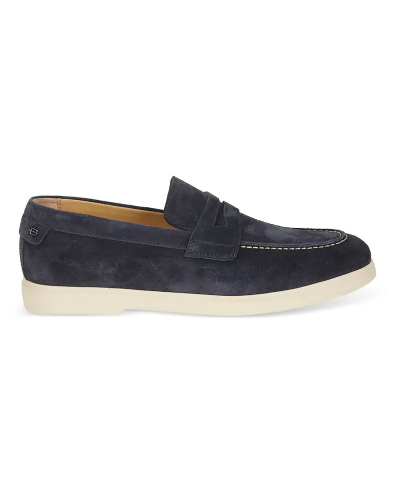 Baldinini Loafer aus Wildleder - Blau Blau