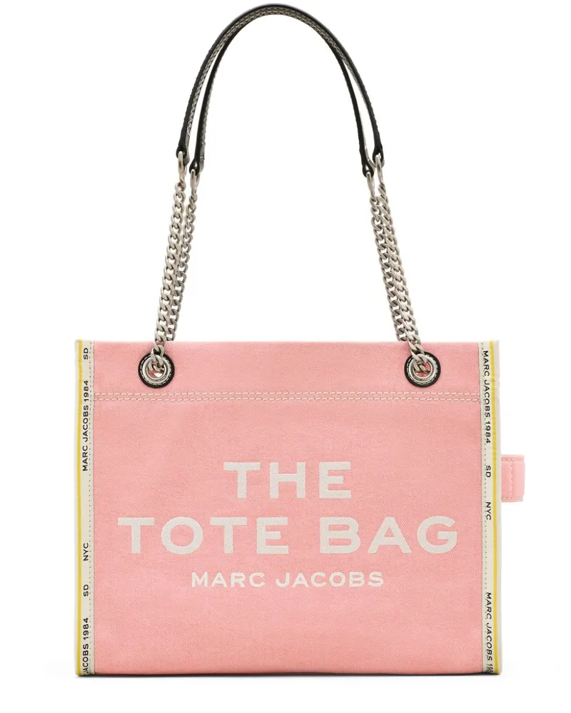 Marc Jacobs Mittelgroße The Denim Chain Tote Bag - Rosa Rosa