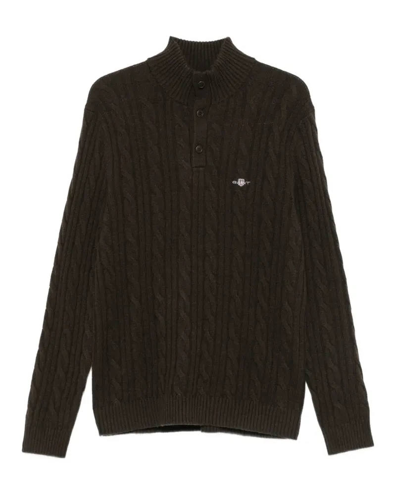Gant cable-knit sweater - Braun Braun