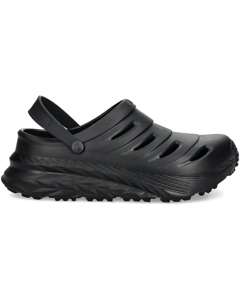 EA7 Perforierte Clogs mit Fersenriemen - Schwarz Schwarz