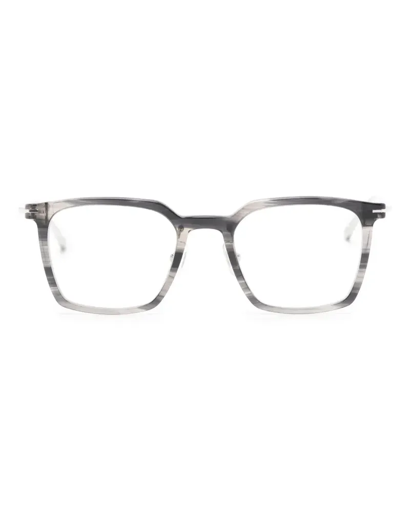 MATSUDA Brille mit eckigem Gestell - Grau Grau
