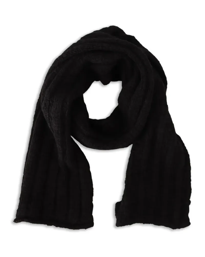Dolce & Gabbana Schal mit Zopfmuster - Schwarz Schwarz