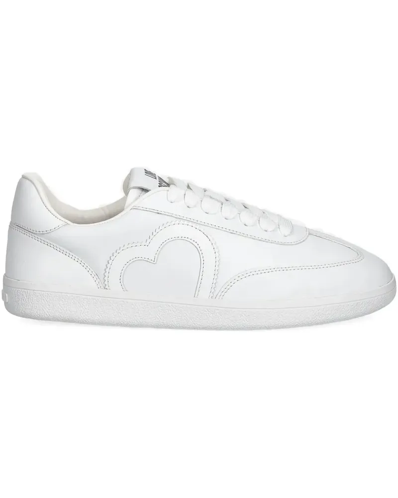 Moschino Sneakers mit Schnürung - Weiß Weiß