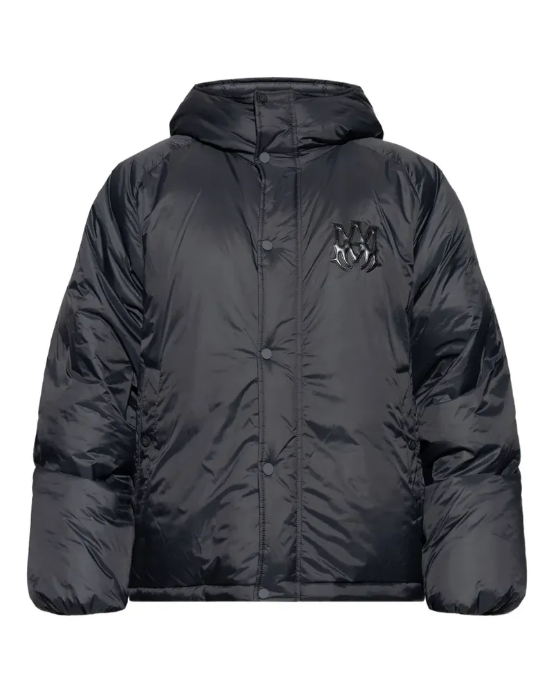 Amiri Kapuzenjacke mit Logo - Schwarz Schwarz