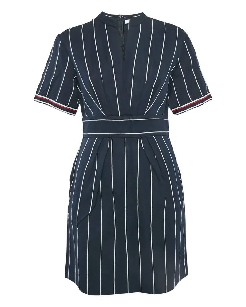 Sandro 2024 Minikleid mit Streifen - Blau Blau