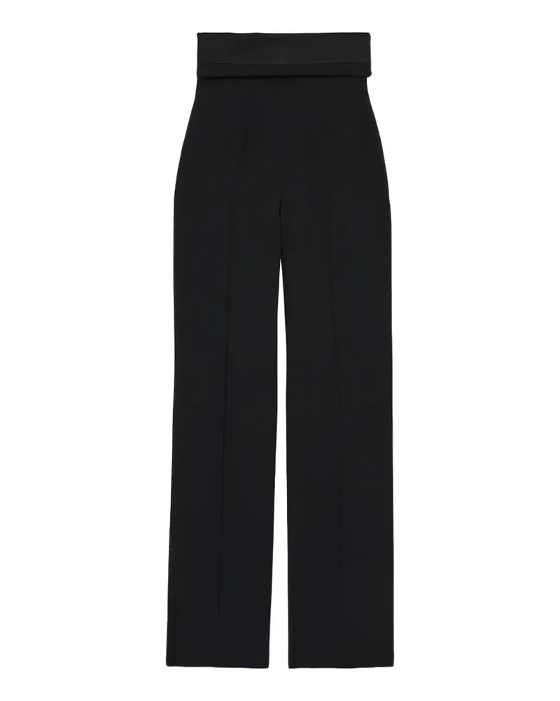 Alexander McQueen wide-band trousers - Schwarz Schwarz