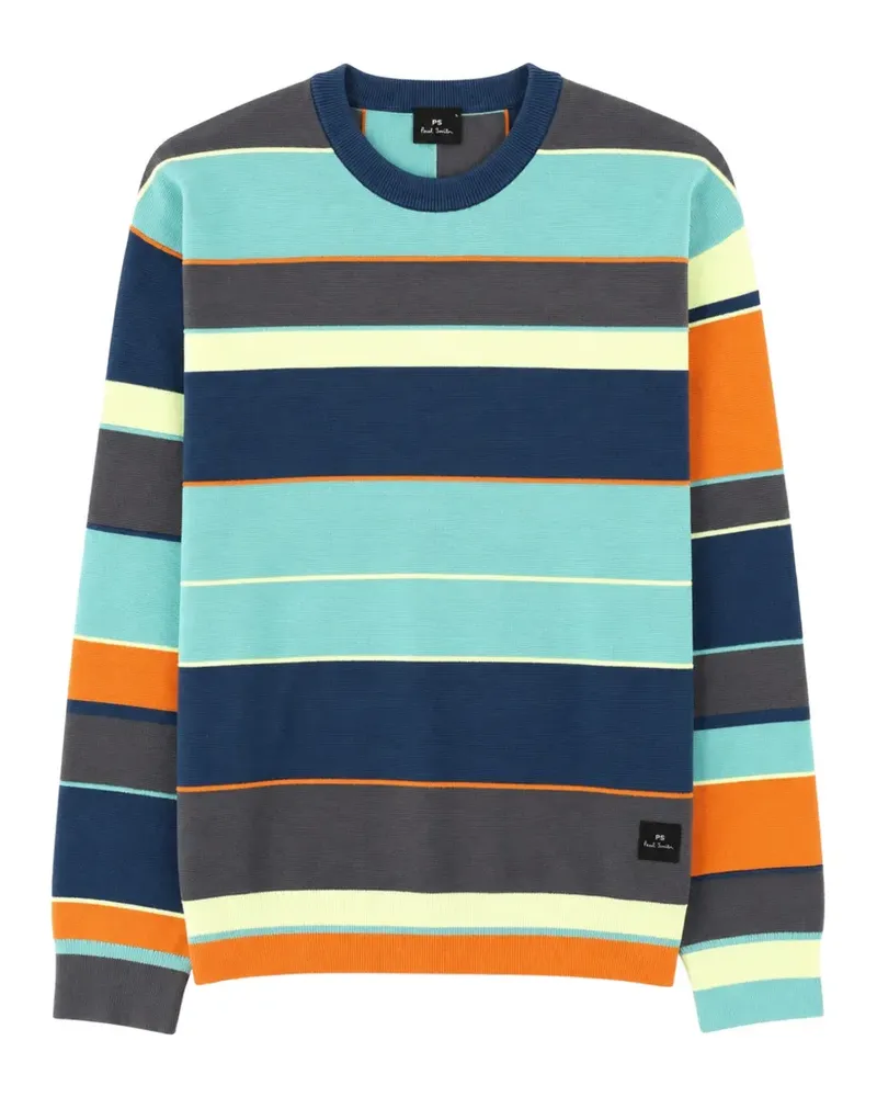 Paul Smith Gestreifter Pullover - Blau Blau
