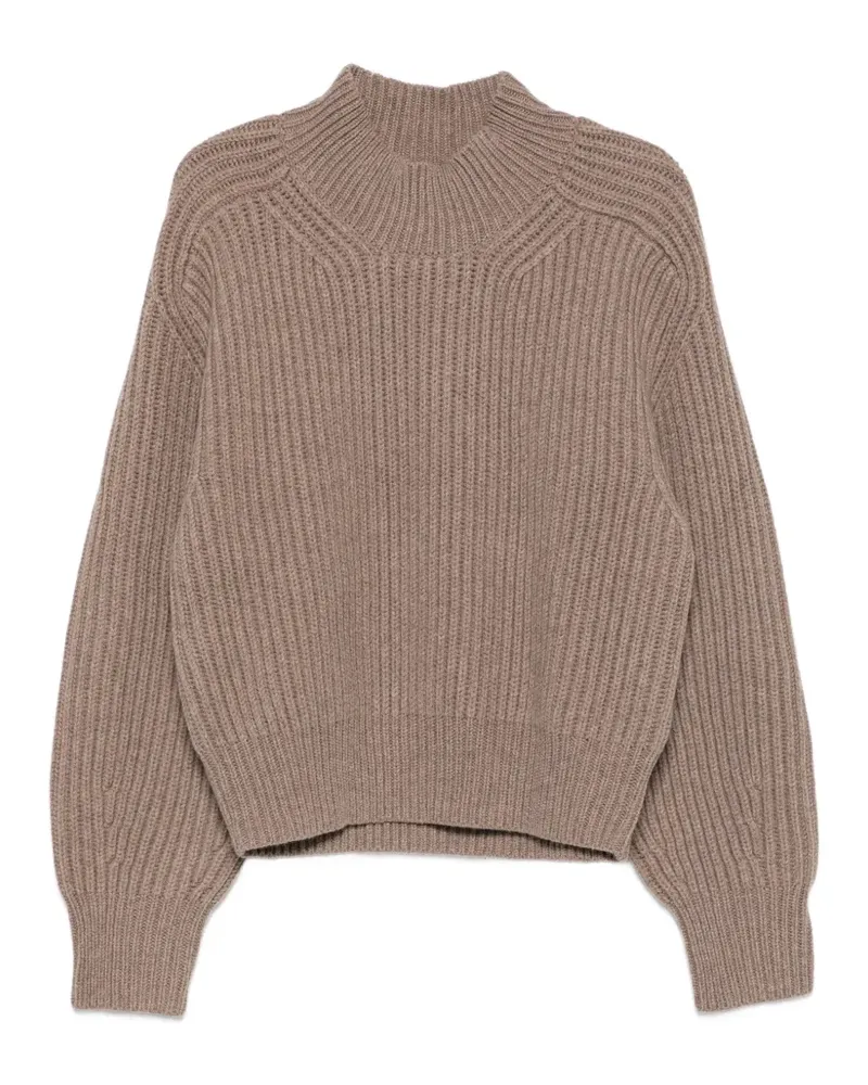 Soeur Flamand Pullover aus geripptem Strick - Nude Nude