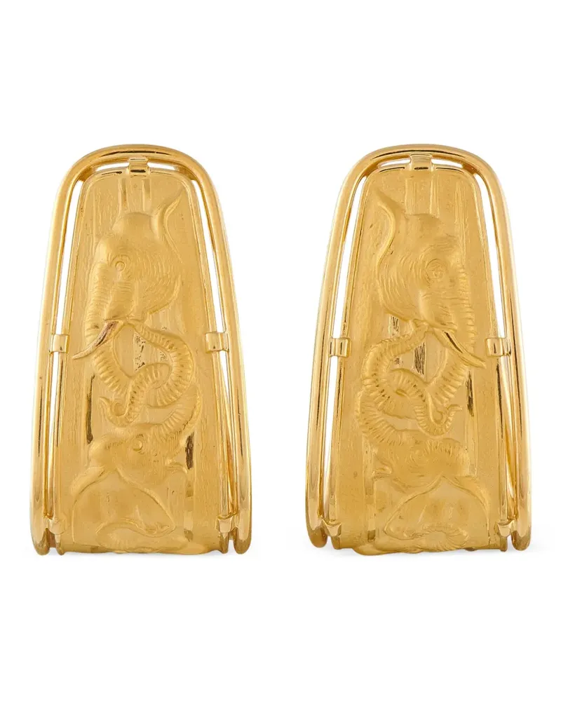 Carrera Y Carrera Klassische Ohrclips - Gold Gold