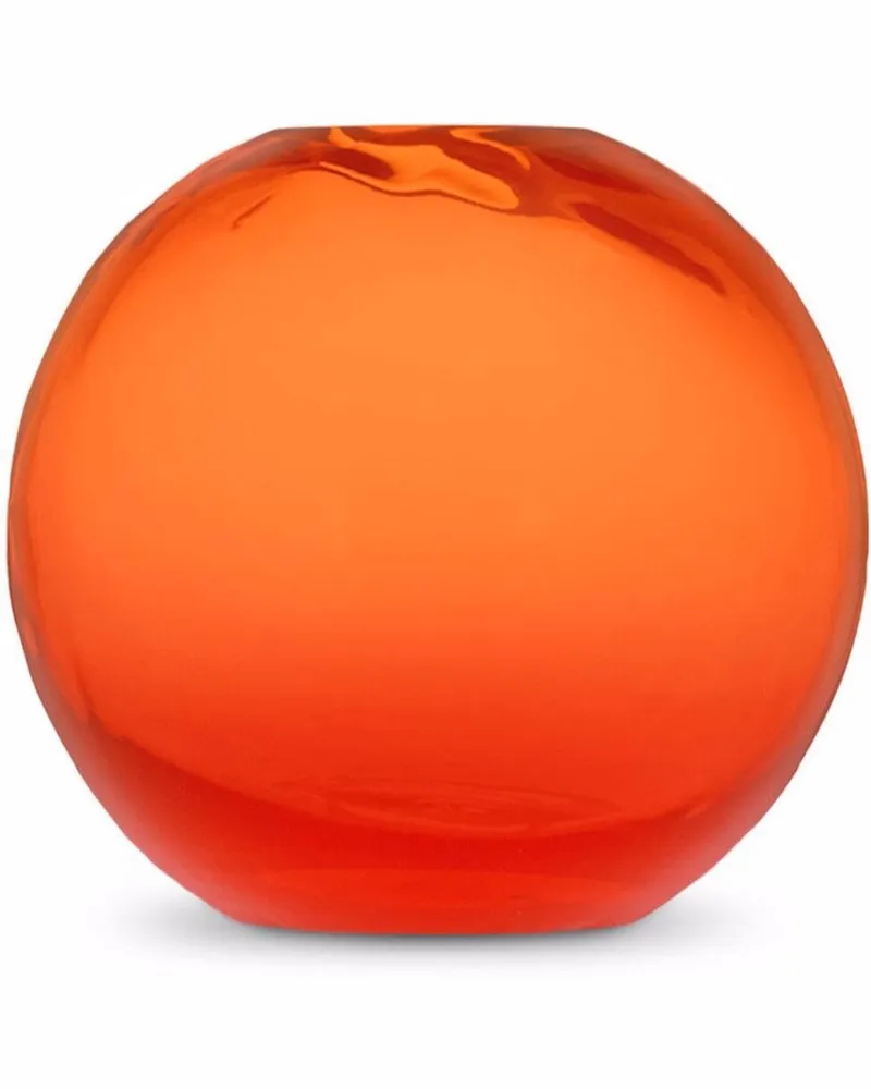 Dolce & Gabbana Kleine Vase aus Muranoglas - Orange Orange