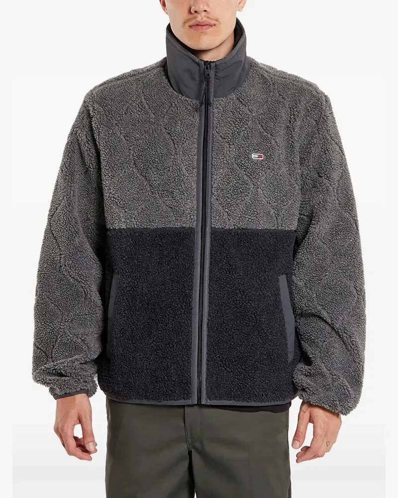 Tommy Hilfiger Teddy Essential Bomberjacke - Grau Grau