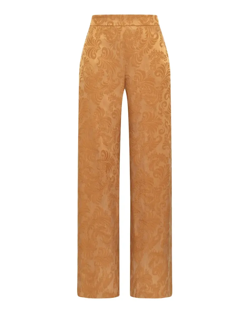 Maliparmi Hose aus Damast-Jacquard - Orange Orange