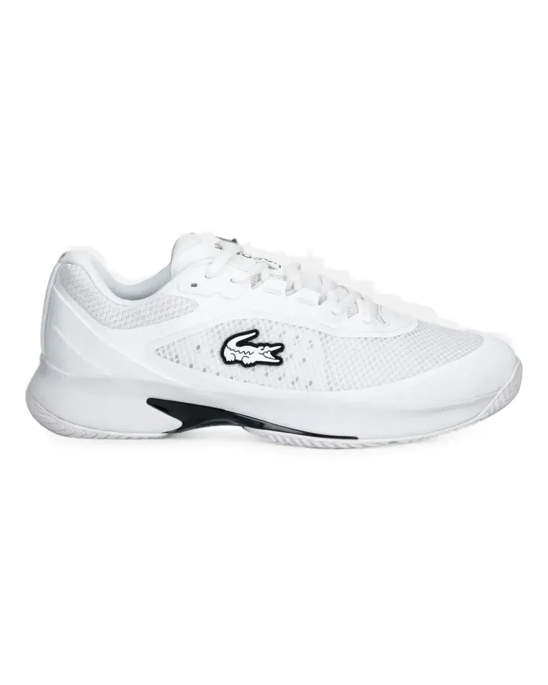 Lacoste Tech Point logo-patch mesh-panel sneakers - Weiß Weiß