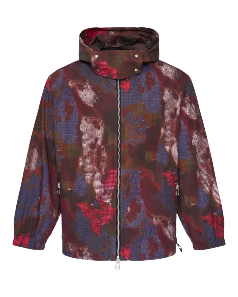 OAMC Kapuzenjacke mit Print - Rot Rot