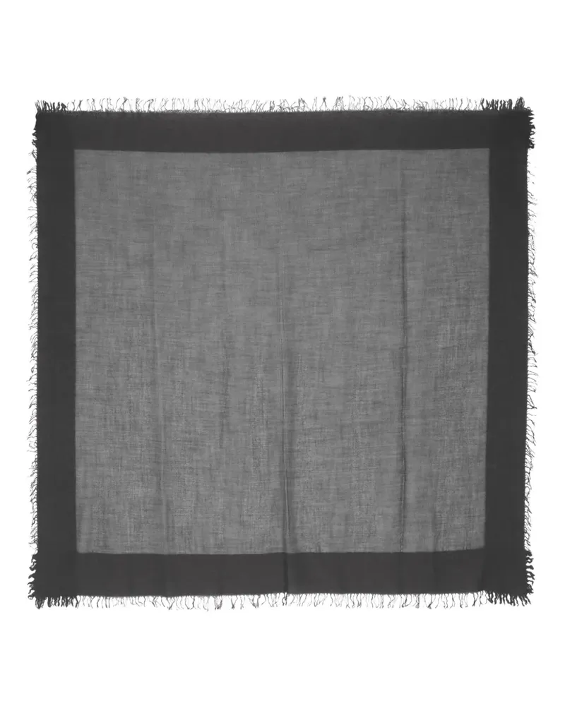Faliero Sarti isadora fringed scarf - Grau Grau