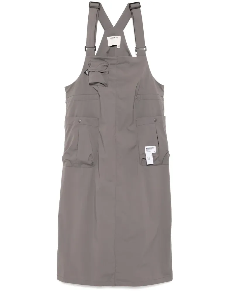 Musium Div. Ausgestelltes Kleid - Grau Grau