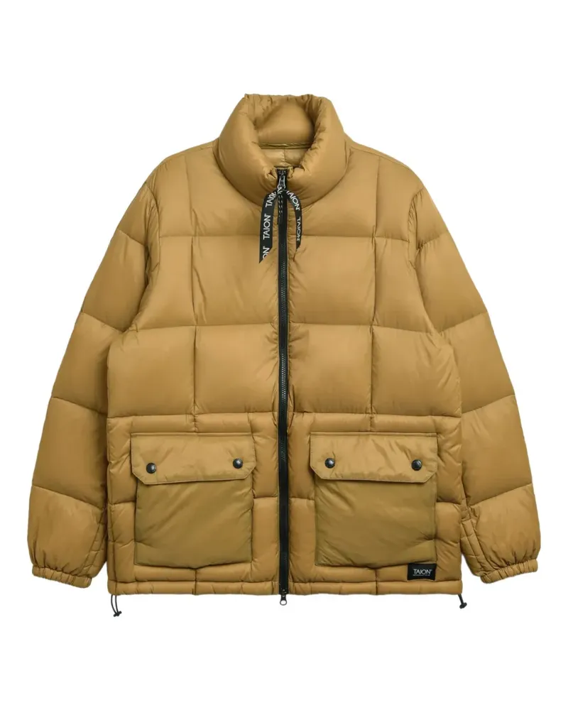 TAION Gesteppte Daunenjacke - Nude Nude