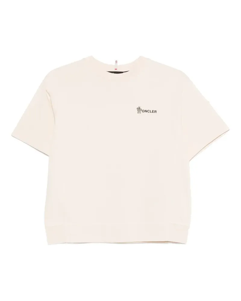 Moncler Klassisches T-Shirt - Nude Nude