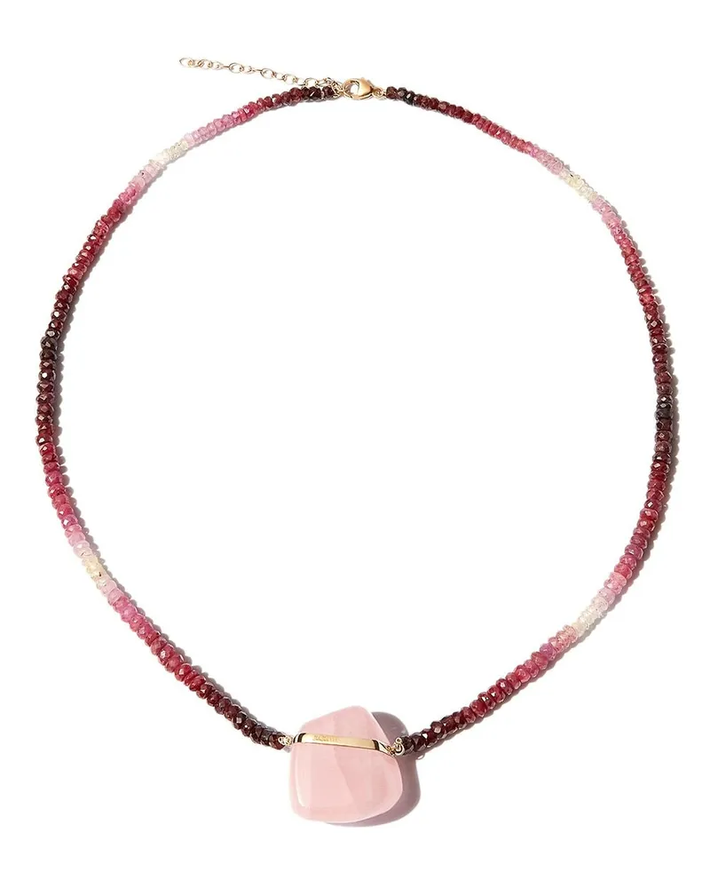 JIA JIA 14kt Gelbgoldhalskette mit Perlen Gold