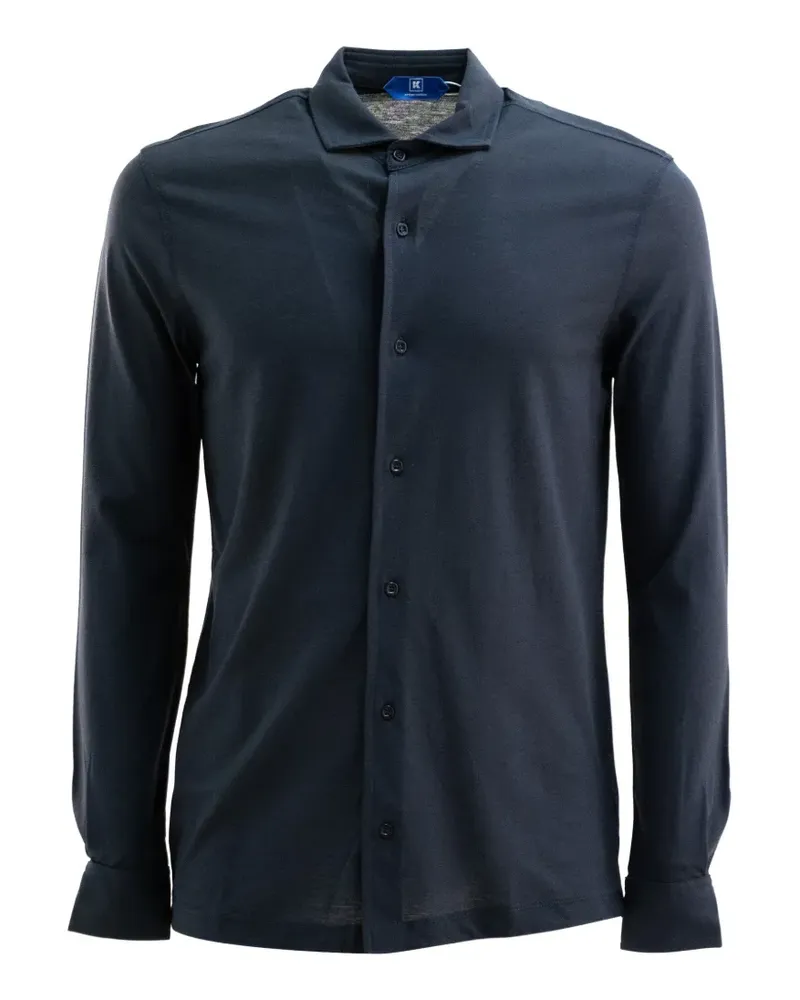KIRED buttoned polo shirt - Blau Blau