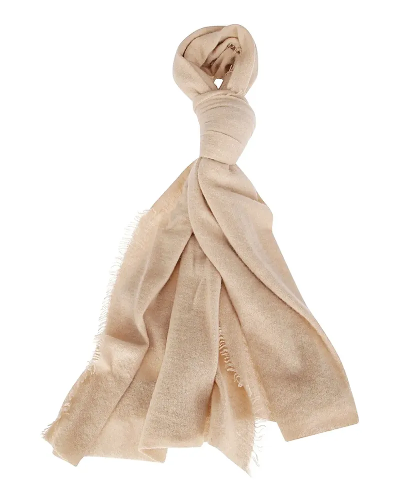 Faliero Sarti Adriel fringed scarf - Nude Nude